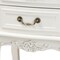 Baxton Studio Amalie White and Oak Finished 2-Drawer Wood Nightstand 160-10239 - alternate 9